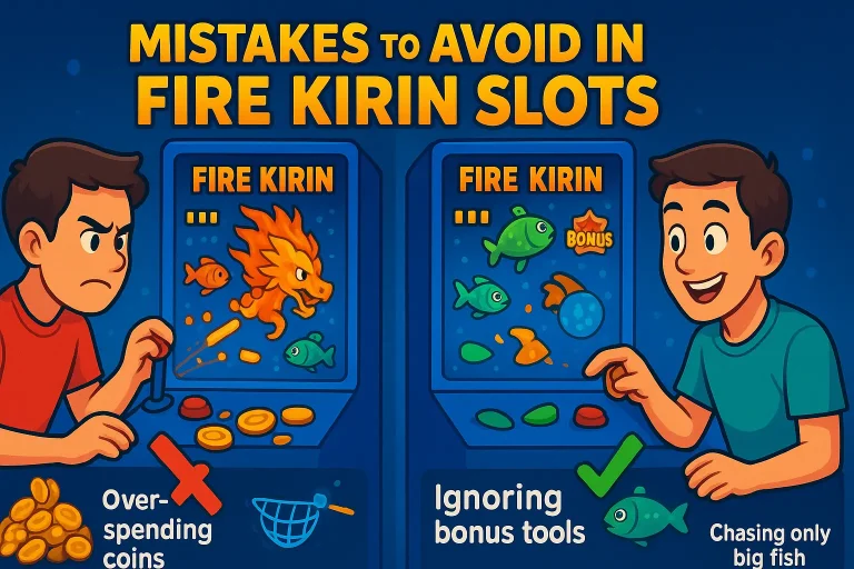 Common Mistakes to Avoid in Fire kirin Slots